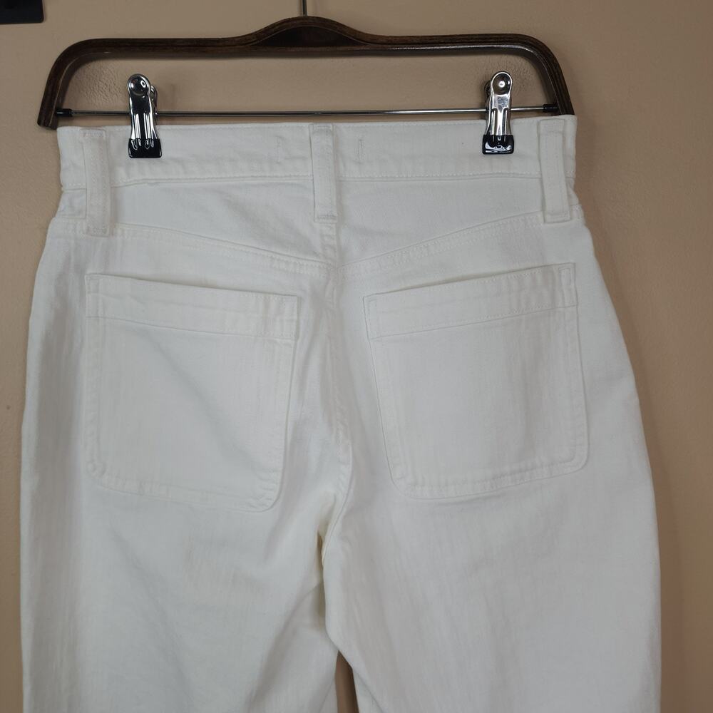 Madewell Perfect Vintage Wide-Leg Jean in Tile White: Patch Pocket Size 28P - Picture 7 of 12
